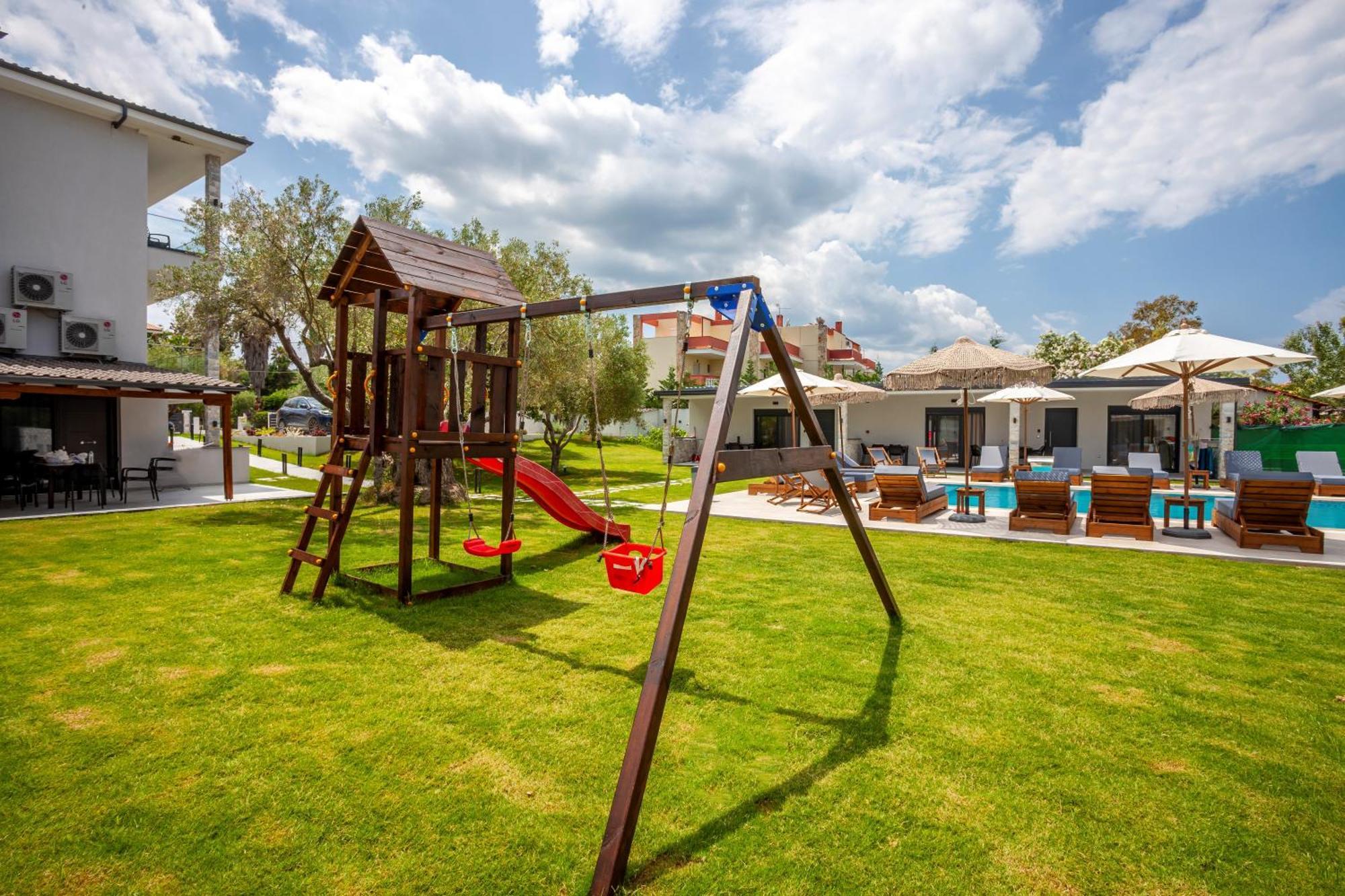 Olia Seaside Residence 120M From The Beach Pefkochori Ngoại thất bức ảnh