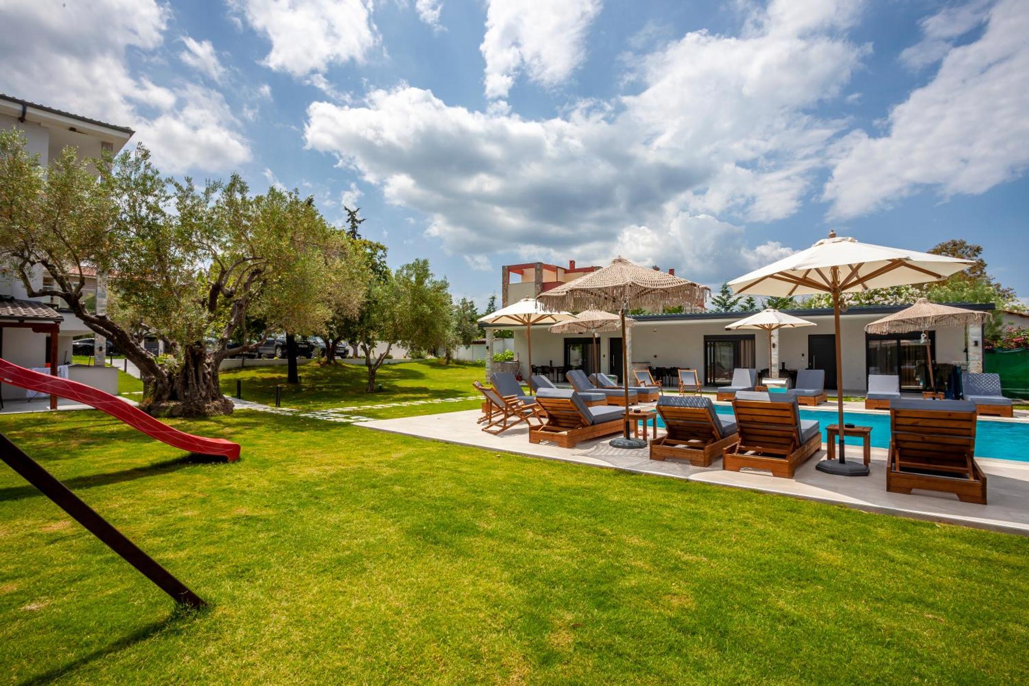 Olia Seaside Residence 120M From The Beach Pefkochori Ngoại thất bức ảnh
