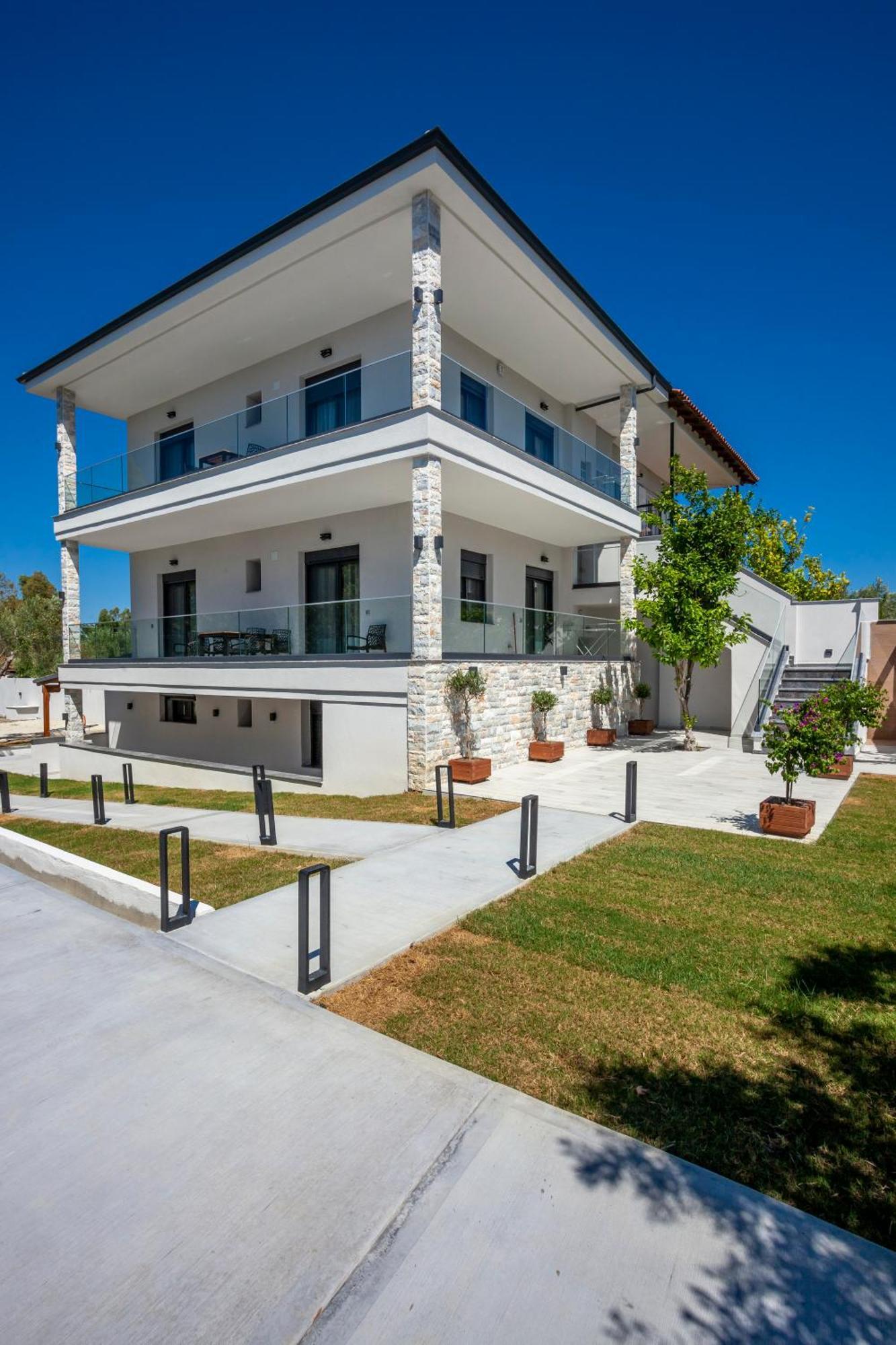 Olia Seaside Residence 120M From The Beach Pefkochori Ngoại thất bức ảnh