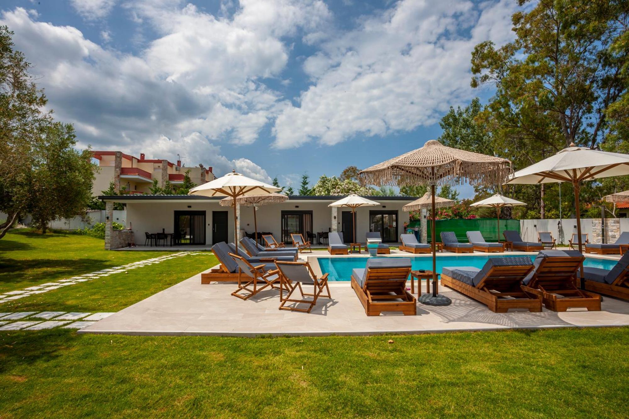 Olia Seaside Residence 120M From The Beach Pefkochori Ngoại thất bức ảnh