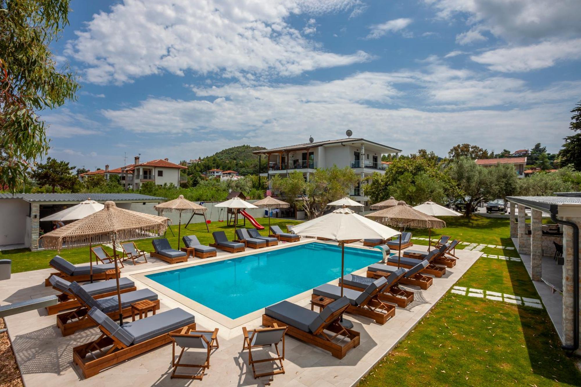 Olia Seaside Residence 120M From The Beach Pefkochori Ngoại thất bức ảnh