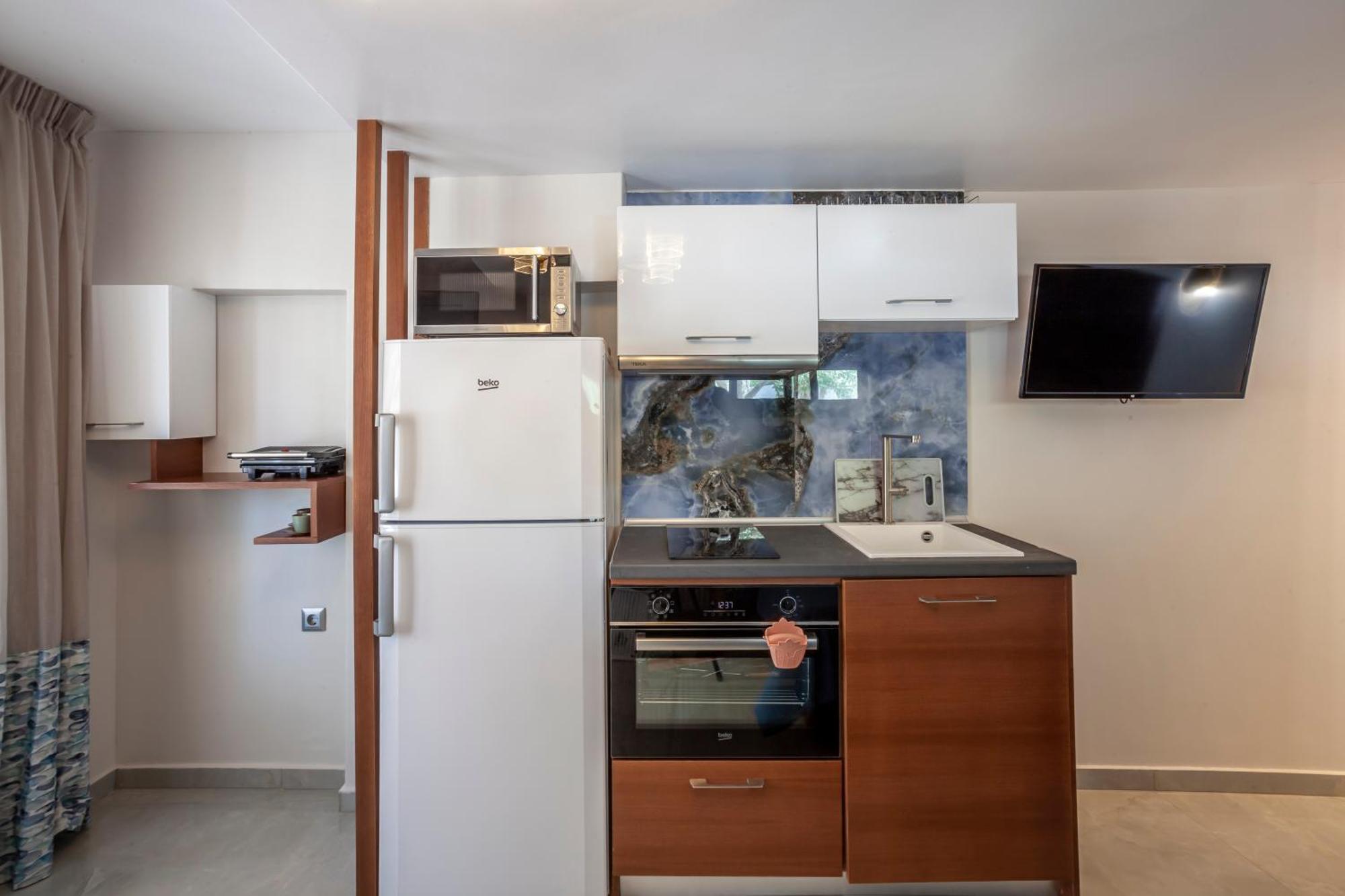 Olia Seaside Residence 120M From The Beach Pefkochori Phòng bức ảnh