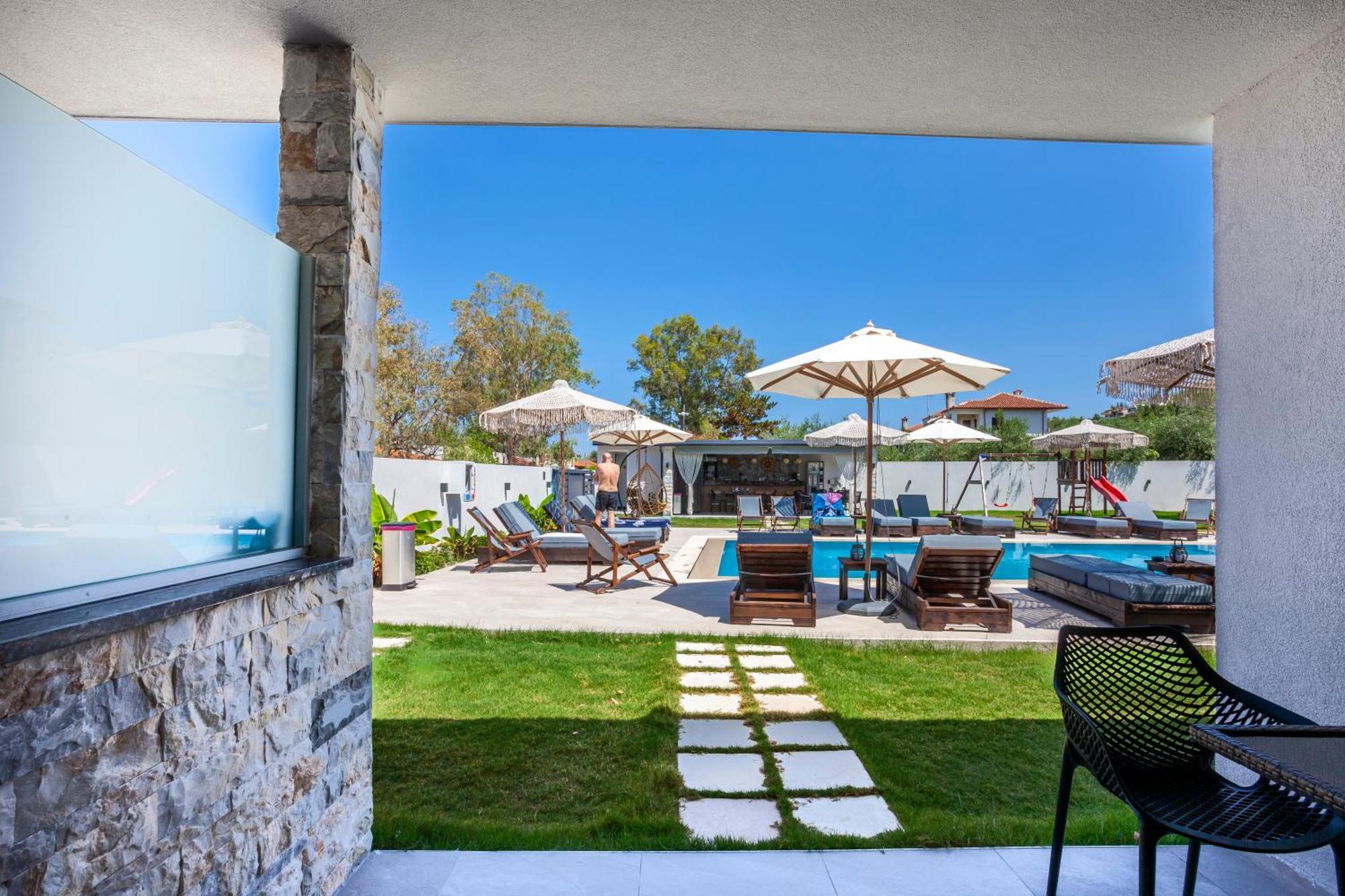 Olia Seaside Residence 120M From The Beach Pefkochori Ngoại thất bức ảnh